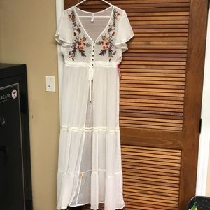 NWT swim coverup
